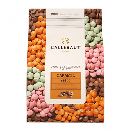 CIOCOLATA - Ciocolata cu Lapte si Caramel 32.6 % - CALLEBAUT 2.5 KG