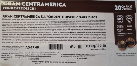 CIOCOLATA - Ciocolata menaj Gran Centramerica Neagra (Cacao20%)