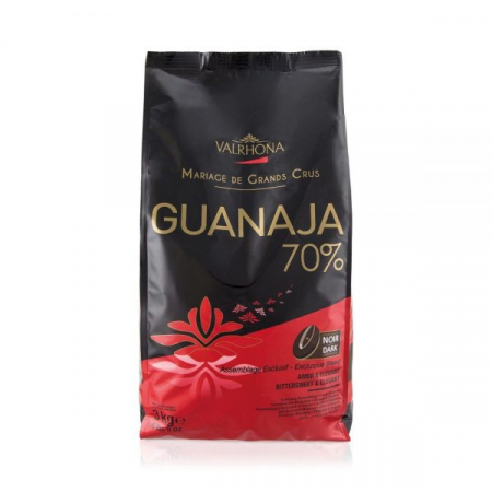 CIOCOLATA - Ciocolata Neagra Guanaja 70% - VALRHONA 3KG