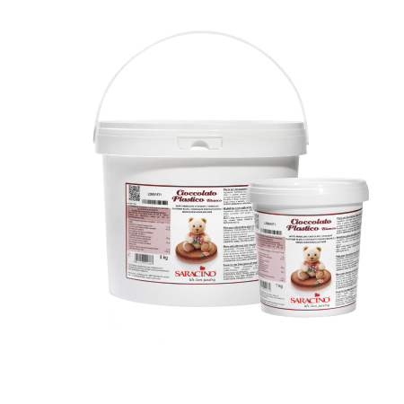 PASTA DE ZAHAR - Ciocolata Plastica MODELING CHOCOLATE - ALBA - 5 KG