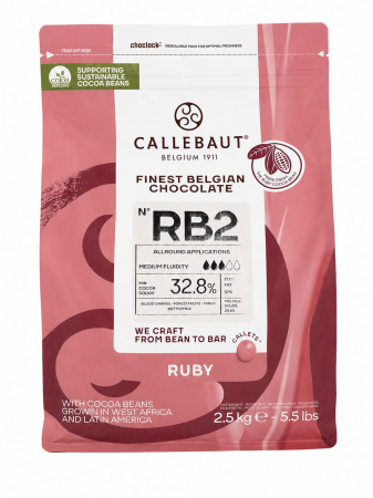 PRODUSE - Ciocolata Ruby RB2 32.8% - CALLEBAUT