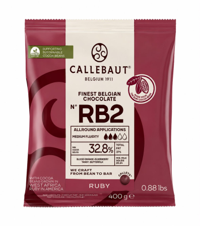 Ciocolata Ruby RB2 32.8% - CALLEBAUT [0]