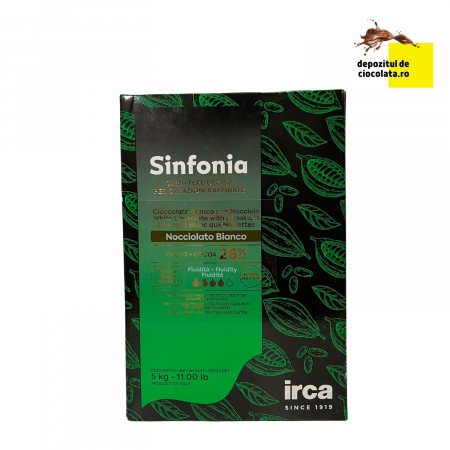 CIOCOLATA - CIOCOLATA SINFONIA NOCCIOLATA BIANCO IRCA 5KG