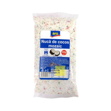 MATERII PRIME DIVERSE - Bucatele de nuca de cocos albe si colorate