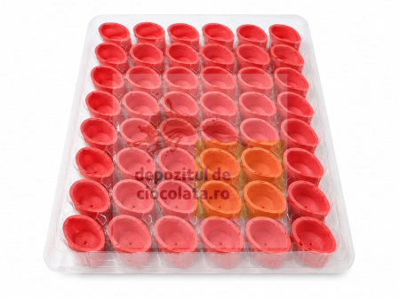 COJI TARTE - Coji De Tarta Pop Roz Cu Unt de 37 mm - 108 buc