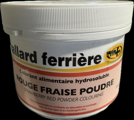 COLORANTI ALIMENTARI - Colorant Hidrosolubil ROSU CAPSUNA  ROUGE FRAISE MALLARD - 50g