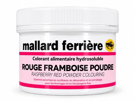 COLORANTI ALIMENTARI - Colorant Hidrosolubil ROSU ZMEURA ROUGE FRAMBOISE- 100g