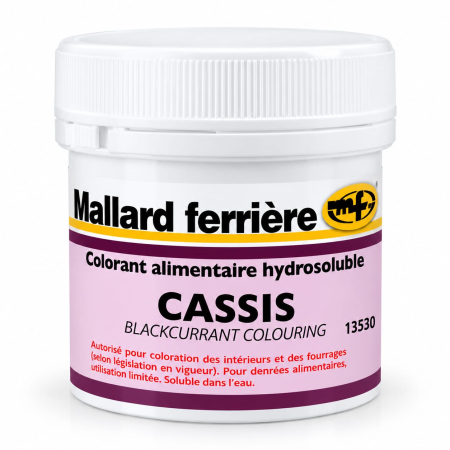 COLORANTI ALIMENTARI - Colorant pudra Hidrosolubil Mov Coacaza Mallard Ferriere - 20gr