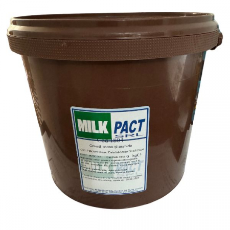 PRODUSE - CREMA DE CACAO SI ARAHIDE 6 KG MILKPACT