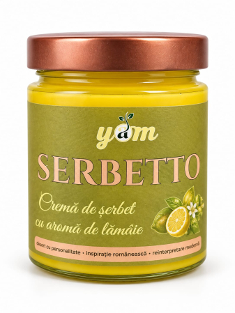 CIOCOLATA - Crema de Serbet cu Aroma de Lamaie Yam - 400gr