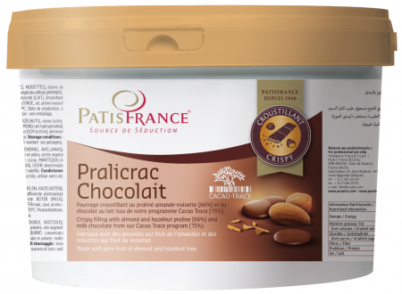 PRODUSE - Crocant cu Lapte PATISFRANCE PRALICRAC CHOCOLAIT - 4.5 KG
