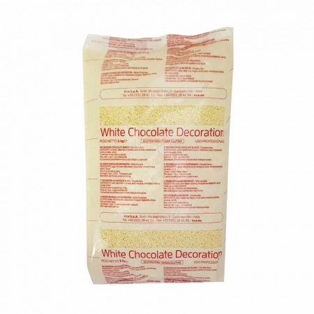 Decoratiune Ciocolata Alba VERMICELLI 1KG [1]