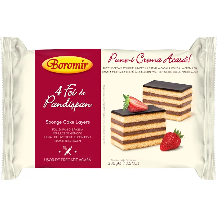 COJI TARTE - Foi de pandișpan Boromir