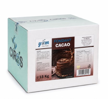 DECOR - FONDANT CACAO YAM - 15KG