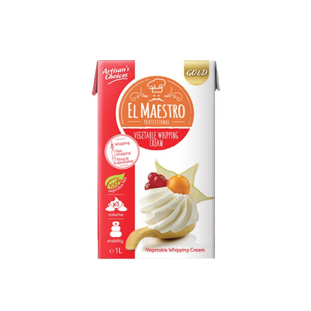 DECOR - Frisca vegetala EL MAESTRO GOLD Neindulcita la 1L