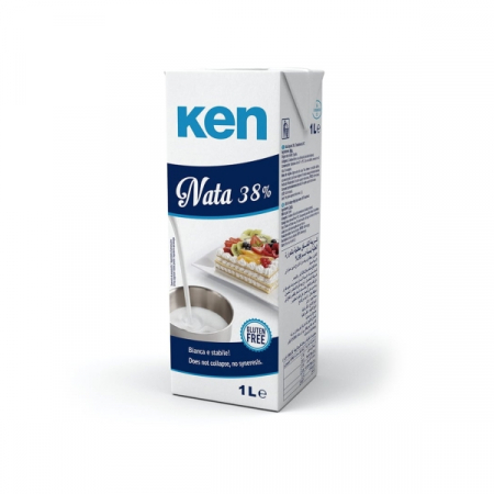 FRISCA, UNT, LAPTE CONDENSAT - KEN NATA Smantana pentru Frisca Naturală 38% UHT (