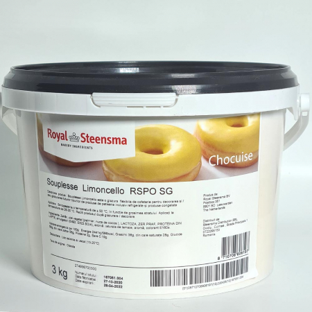 PRODUSE - Glazura Limoncello SOUPLESSE - 3 KG