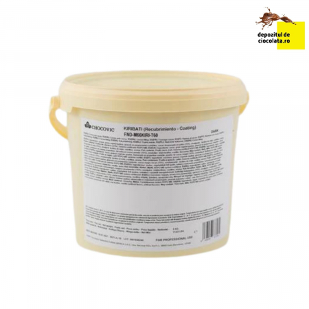 GLAZURI, UMPLUTURI, CREME - KIRIBATTI- Glazura de Ciocolata Neagra 5 KG