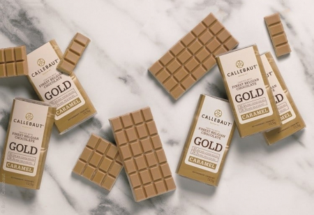 Set 75 mini tablete de ciocolata cu Caramel Callebaut 13.5g ( [1]