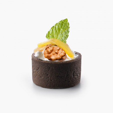 Mini tarte cu unt, jumatate cu cacao, jumatate simple. 192 buc/ cutie [2]