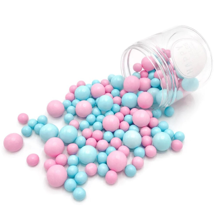 MATERII PRIME DIVERSE - Mix Sprinkles bile din zahar si ciocolata pentru decorarea produselor de cofetarie si patiserie.  