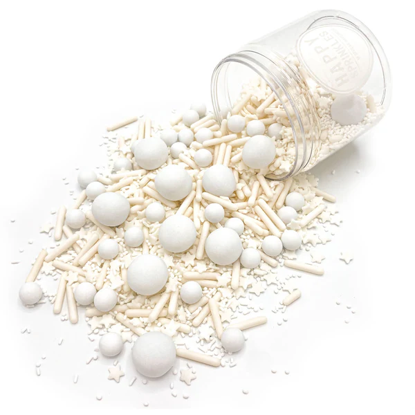 Mix Sprinkles Milky Way din zahar  pentru decorarea produselor de cofetarie si patiserie. Happy Sprinkles - 180g [1]