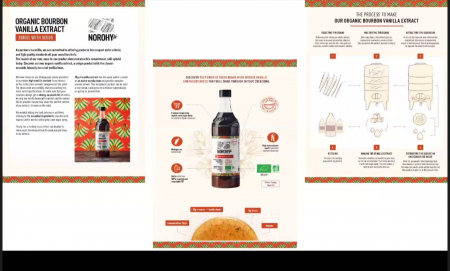 NOROHY ORGANIC Extractul de vanilie Bourbon din Madagascar 1 KG [1]