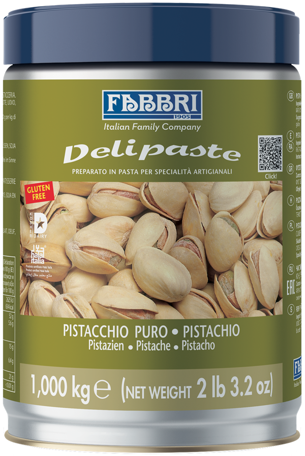 PRODUSE - Pasta aromatizanta Delipaste Fistic PISTACCHIO PURO - 1 KG