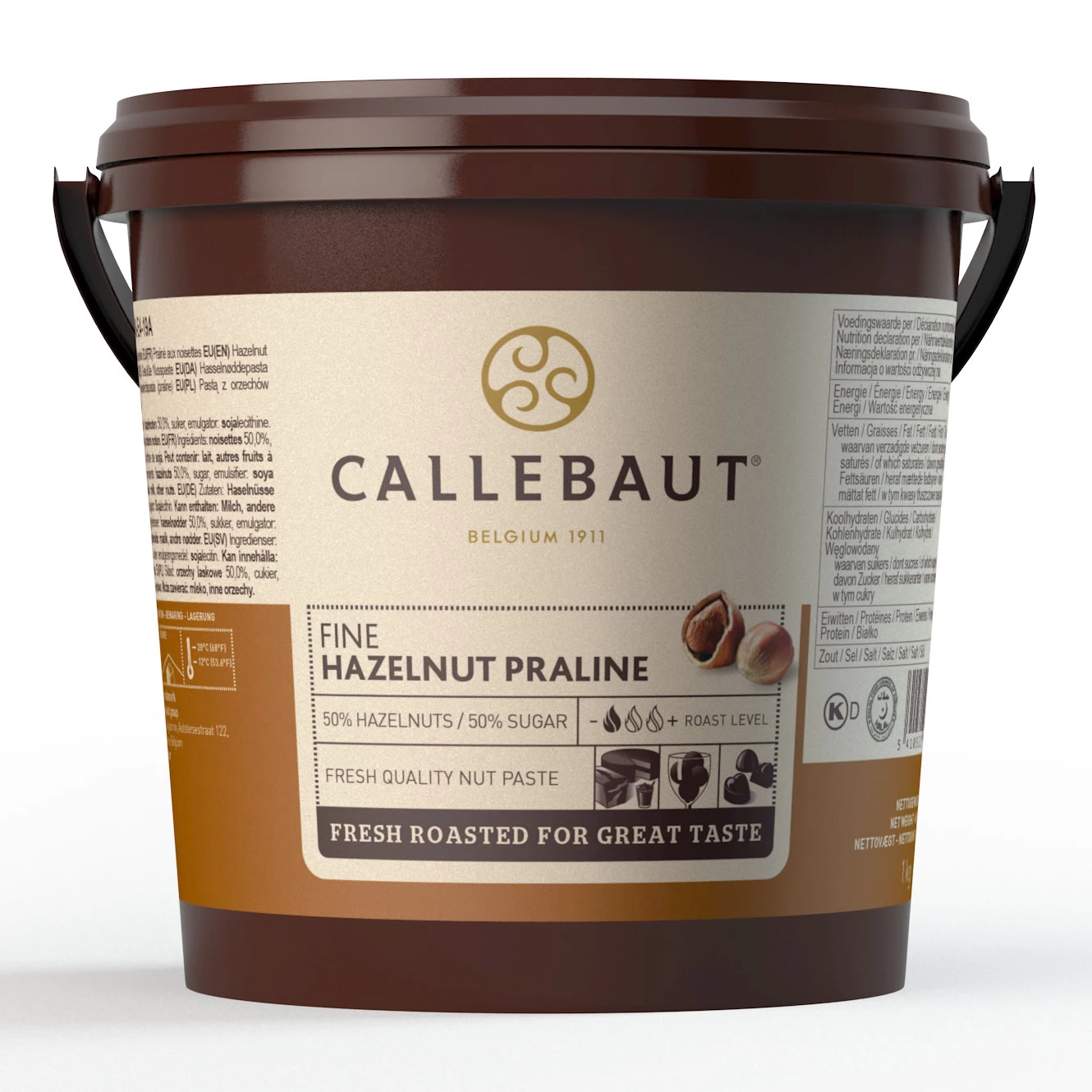 GLAZURI, UMPLUTURI, CREME - Pasta de Alune 50% Hazelnut Praline