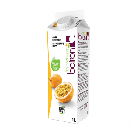 PRODUSE - Piure Fructul Pasiunii- Les Verges Boiron Tetrapack 1L
