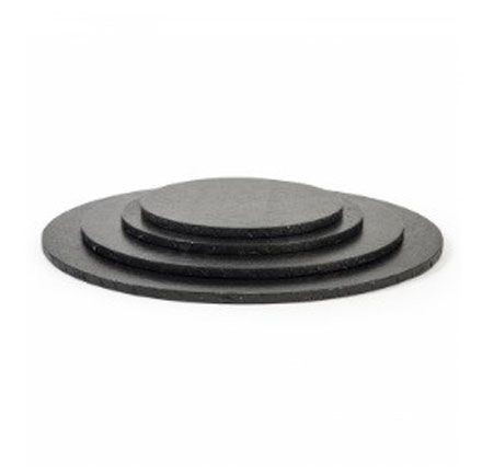 PRODUSE - Platou Tort Rotund NEGRU grosime 1.2 cm