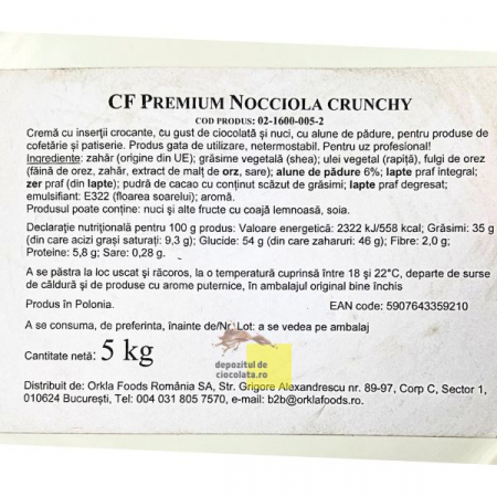 Crema cu insertii crocante (orez expandat) [2]