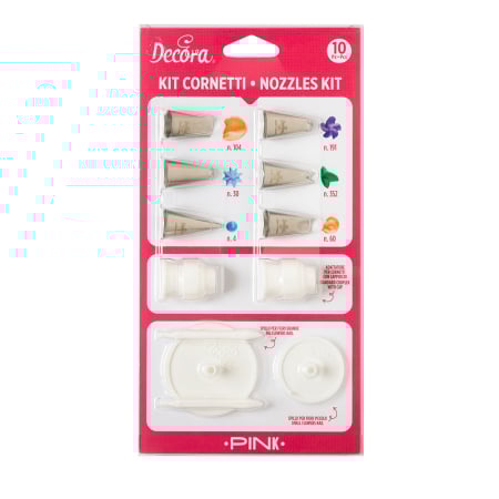 DECOR - Set Dui Rosu din 10 piese