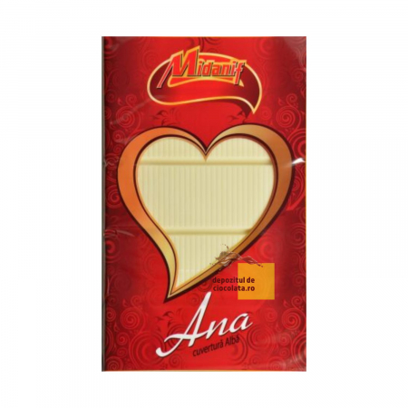 PRODUSE - Tableta Ciocolata Menaj Alba ANA - 1 kg
