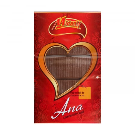 CIOCOLATA - Tableta Ciocolata Menaj Neagra ANA - 1 kg