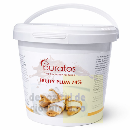 GLAZURI, UMPLUTURI, CREME - Umplutura Prune FRUITY PLUM 74%  PURATOS - 6 kg