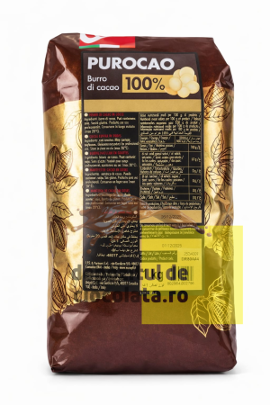 MATERII PRIME DIVERSE - Unt de cacao PUROCAO Glf la 1 kg