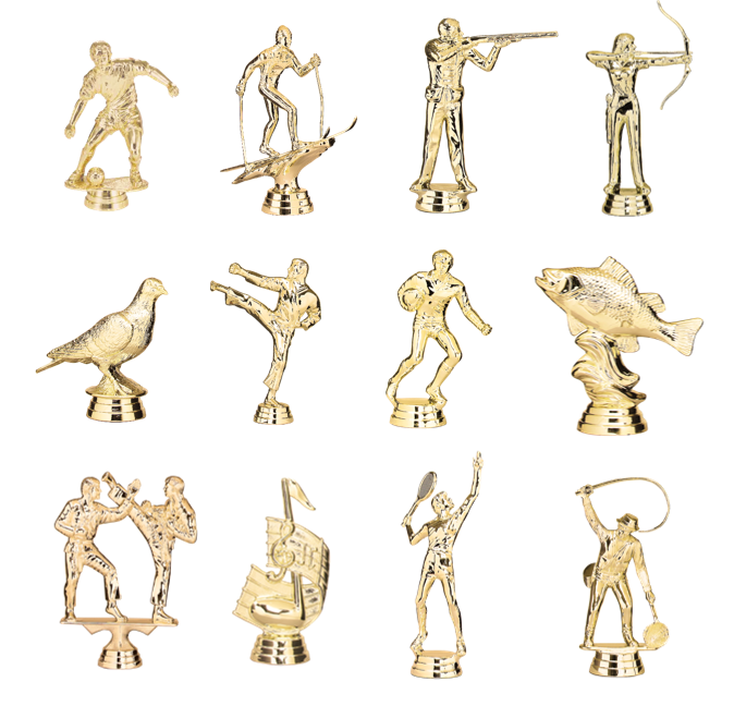 Trofeu Lemn diverse sporturi 26/24/22cm - [2]