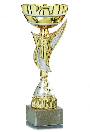 Cupe Economic - Cupă sport economică 38-35-29-26 cm – trofeu plastic auriu
