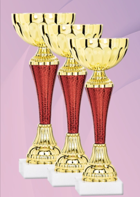 Seturi 3 cupe Economic - Set 3 cupe - înălțime medie 21 cm