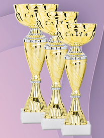 Seturi 3 cupe Economic - Set 3 cupe - înălțime medie 21 cm