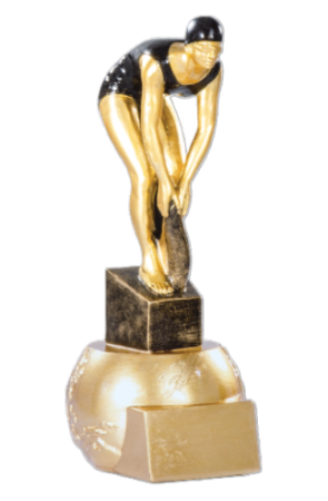 Figurine rasina 20cm - karate