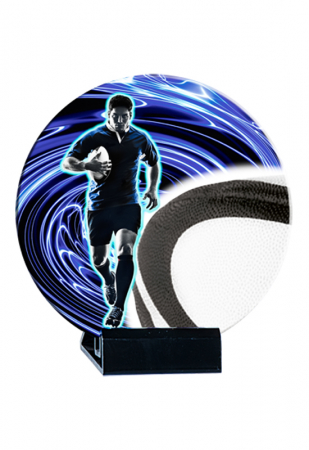 Trofe tematice - Trofee metal, trofee sticla - Trofeu Ceramică Rugby 16cm