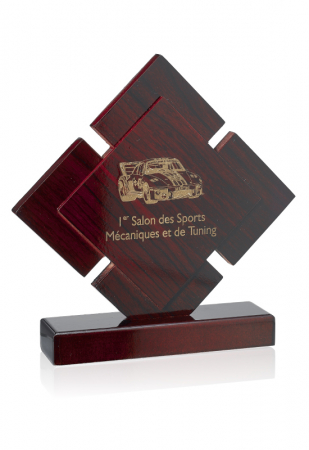 Trofee lemn - Trofeu lemn 23/21/19cm