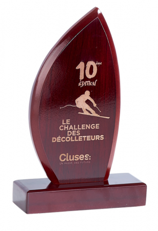 Trofee lemn - Trofeu lemn 25/23/21 cm