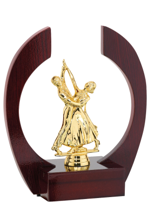 Trofee lemn - Trofeu Lemn diverse sporturi 26/24/22cm -