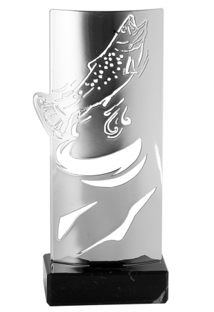 Trofe tematice - Trofee metal, trofee sticla - Trofeu Metal Pescuit 30/24cm