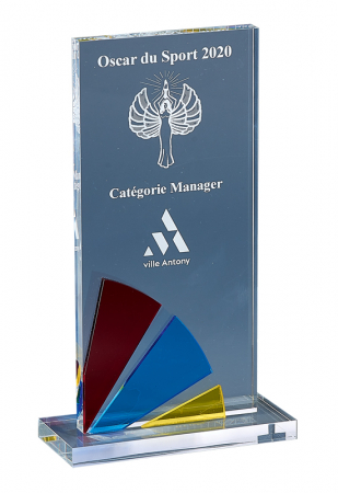 Trofee plexi - Trofeu Plexi 22/20/18 cm