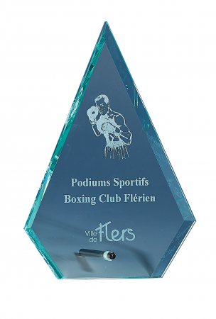 Trofee - Trofeu sticlă 20/18/16 cm