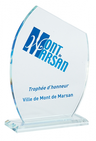 Trofee - Trofeu Sticlă 21/19/17 cm